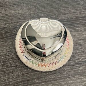 Silver Heart Jewelry Box